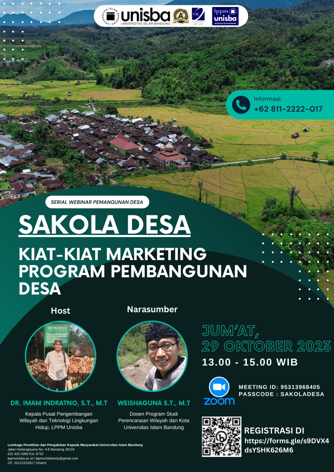 Webinar Sakola Desa : Kiat-kiat Marketing Program Pembangunan Desa